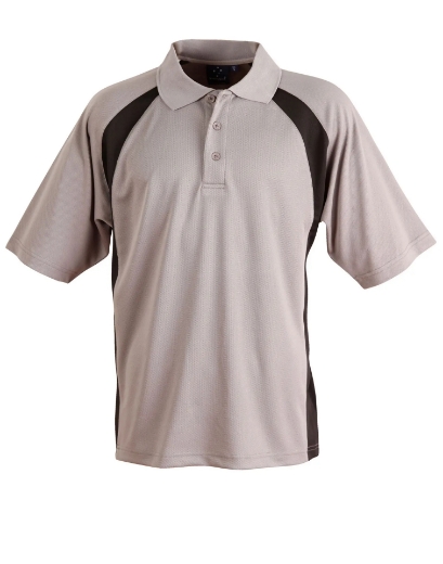 Picture of Winning Spirit, Mens Athens CoolDry Contrast Polo